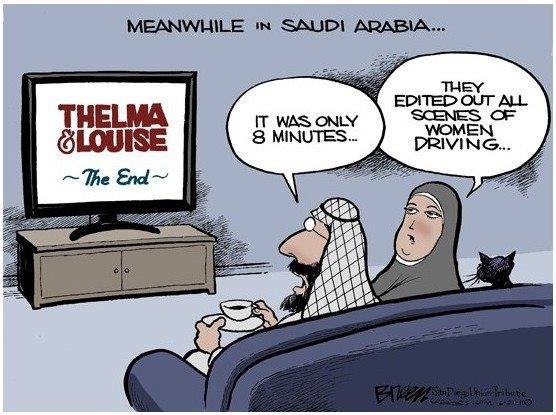 Thelma Louise Saudi Style